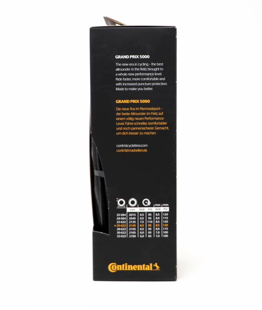 Barnettsports Tires Pneu Continental Grand Prix 5000 - 700x25C 5 Barnettsports Tires Pneu Continental Grand Prix 5000 - 700x25C