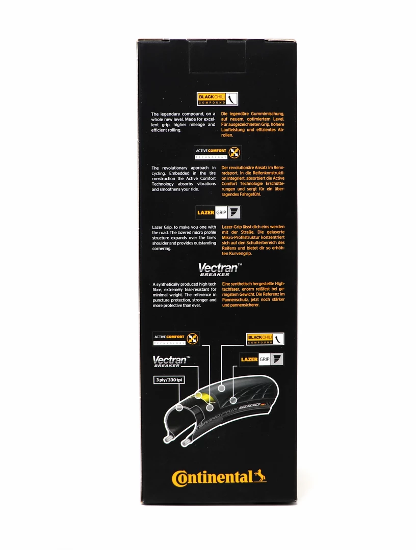 Barnettsports Tires Pneu Continental Grand Prix 5000 - 700x25C 6 Barnettsports Tires Pneu Continental Grand Prix 5000 - 700x25C