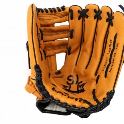 Barnettsports SL-130 Leather Baseball Glove, Outfield, Size 13, Brown