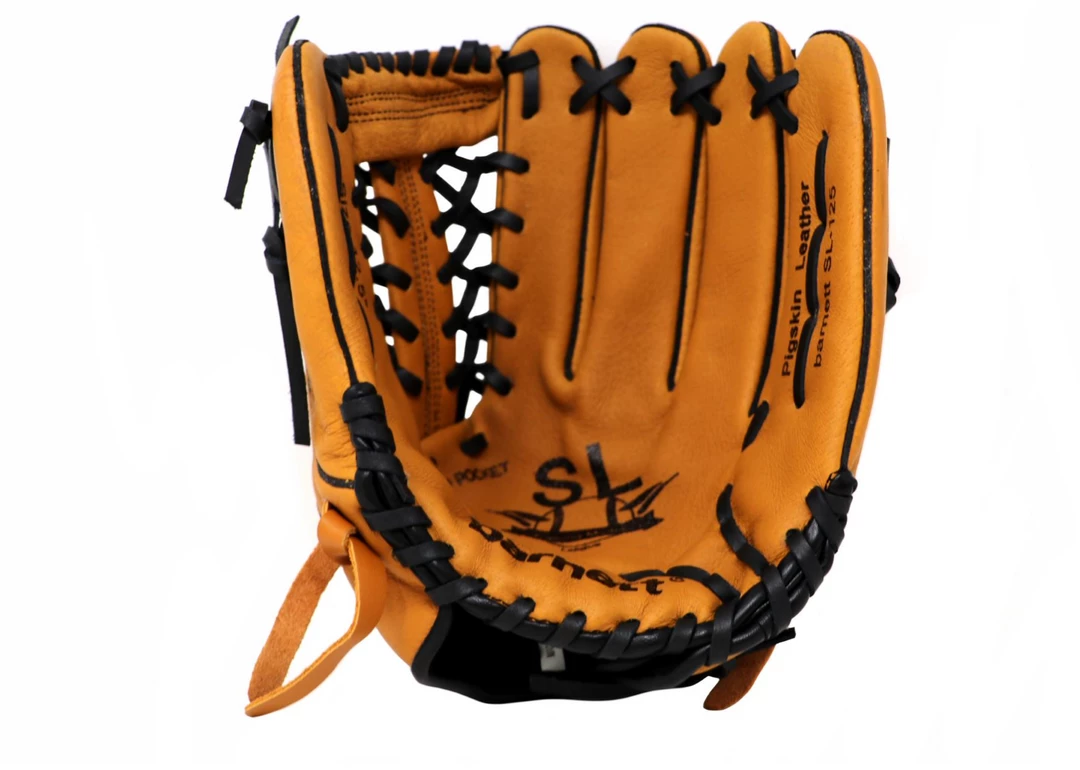 Barnettsports SL-125 Baseball Gloves In Leather Outfield, Size 12.5, Brown 3 Barnettsports SL-125 Baseball Gloves In Leather Outfield, Size 12.5, Brown