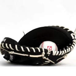 Barnett.store Gloves GL-203 Black Adult Catcher Baseball Glove, Leather