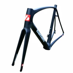 Barnett.store Road Bike BRC-01 Carbon Bike Frame, White, Black