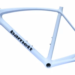 Barnett.store Road Bike BRC-01 Carbon Bike Frame, White, Black