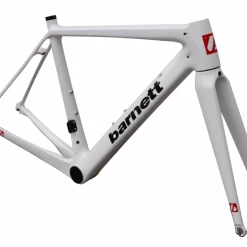 Barnett.store Rim BRC-GLOSSY Carbon Bike Frame, Black, White