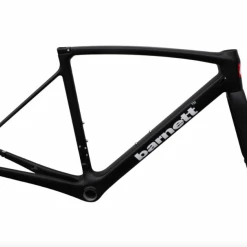 Barnett.store BDC-01 Bicycle Frame Carbon Disc, Black, White