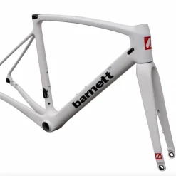 Barnett.store BDC-01 Bicycle Frame Carbon Disc, Black, White