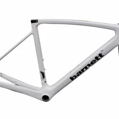 Barnett.store BDC-01 Bicycle Frame Carbon Disc, Black, White