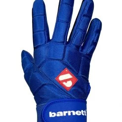 Barnett.store FKG-03 Blue High Level Linebacker Football Gloves, LB, RB, TE