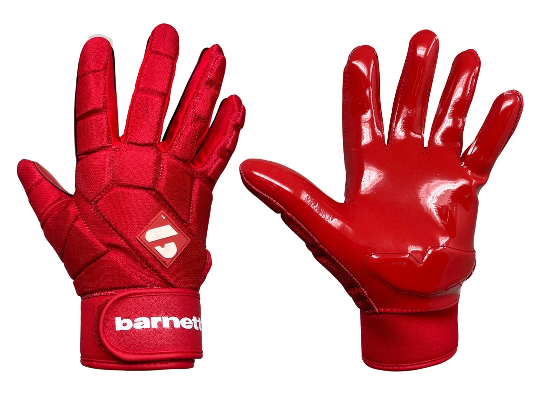 Barnett.store FKG-03 Red High Level Linebacker Football Gloves, LB, RB, TE 3 Barnett.store FKG-03 Red High Level Linebacker Football Gloves, LB, RB, TE