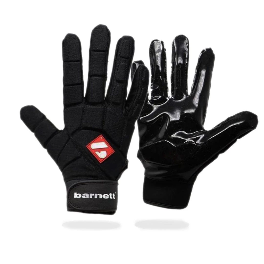 Barnettsports FKG-03 High Level Linebacker Football Gloves, LB,RB,TE, Black 3 Barnettsports FKG-03 High Level Linebacker Football Gloves, LB,RB,TE, Black