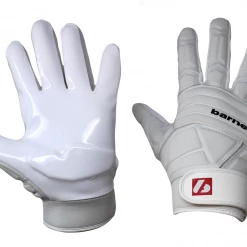 Barnett.store FLG-03 Exceptional Linemen Gloves, OL,DL, White