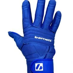 Barnett.store FLG-03 Blue Professional Linemen Football Gloves, OL, DL