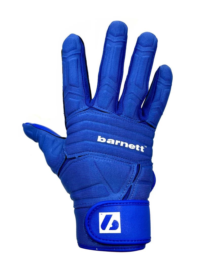 Barnett.store FLG-03 Blue Professional Linemen Football Gloves, OL, DL 4 Barnett.store FLG-03 Blue Professional Linemen Football Gloves, OL, DL