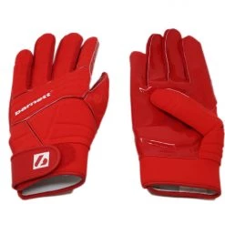Barnett.store FLG-03 Red Professional Linemen Football Gloves, OL, DL