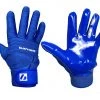 Barnett.store FLG-03 Blue Professional Linemen Football Gloves, OL, DL