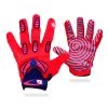 Barnettsports FRG-02 New Generation Receiver Football Gloves, Red