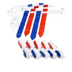 Barnettsports FLAG FOOTBALL KIT (6 Cones, 10 Belts, 2 Flags Per Belt, A Bag)