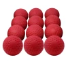 Barnettsports A-123 Baseball Balls For Throwing Machine, Size 9'', Red/yellow, 12 Pieces