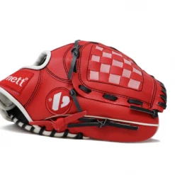 Barnett.store JL-105 - Baseball Glove, Outfield, Polyurethane, Size 10.5 ", Red Color (Right Hand Throw)