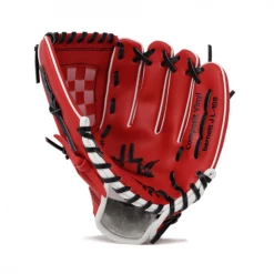 Barnett.store JL-105 - Baseball Glove, Outfield, Polyurethane, Size 10.5 ", Red Color (Right Hand Throw)