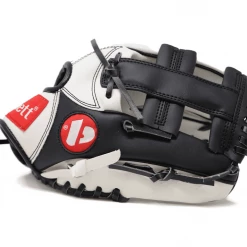 Barnett.store Gloves JL-110 Baseball Glove, Outfield, Polyurethane, Size 11 ", White (Right Hand Throw)