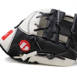 Barnettsports Gloves JL-115 Baseball Glove, Outfield, Polyurethane, Size 11,5", White Color (Right Hand Throw)