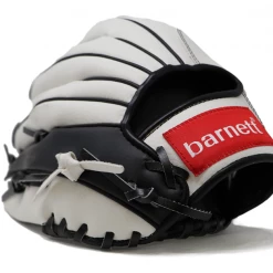 Barnettsports Gloves JL-115 Baseball Glove, Outfield, Polyurethane, Size 11,5", White Color (Right Hand Throw)