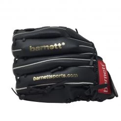 Barnettsports Gloves JL-120 INITIATION BASEBALL GLOVE PU OUTFIELD 12, BLACK