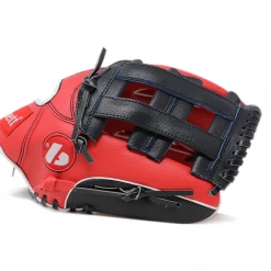 Barnett.store JL-120 - Baseball Glove, Outfield, Polyurethane, Size 12.5 ", Red Color (Right Hand Throw)