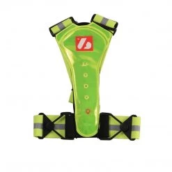 Barnettsports LW-1 Fluorescent Vest With LED Lights And Reflective Stripes
