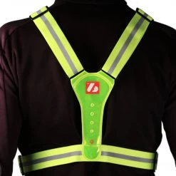 Barnettsports LW-1 Fluorescent Vest With LED Lights And Reflective Stripes
