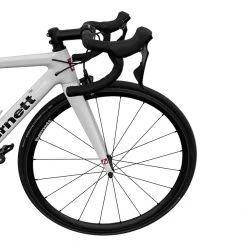 Barnett.store BRC-GLOSSY Shimano 105 Assembled Bike // Carbon Bike Frame And Rims White