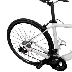 Barnett.store BRC-GLOSSY Shimano 105 Assembled Bike // Carbon Bike Frame And Rims White