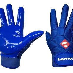 Barnett.store FKG-03 Blue High Level Linebacker Football Gloves, LB, RB, TE