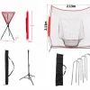Barnett.store BNB-03 Kit Baseball Netting + Batting Tee + Ball Carrier Net Baseball Kits