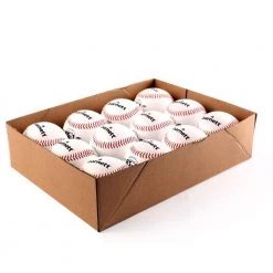 Barnettsports BS-1 Practice Baseballs, Size 9", White, 1 Dozen