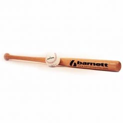 Barnettsports BBWO-3 Baseball Kit, Bat - Ball, Youth, Wood (BB-W 25”, BS-1 9”)