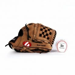 Barnettsports GBSL-2 Baseball Set Glove And Ball, Senior, Leather (SL-120, LL-1)