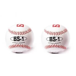 Barnettsports BS-1 Baseball Balls, Size 9 '', White, 2 Pieces