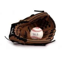 Barnettsports GBSL-2 Baseball Set Glove And Ball, Senior, Leather (SL-120, LL-1)
