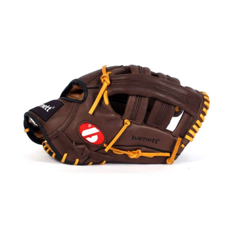Barnettsports Gloves GL-127 Competition Baseball Glove, Genuine Leather, Outfield 12.7, Brown 6 Barnettsports Gloves GL-127 Competition Baseball Glove, Genuine Leather, Outfield 12.7, Brown