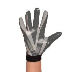 Barnettsports FRG-03 The Best Receiver Football Gloves, RE,DB,RB, Grey