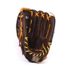Barnettsports Gloves GL-127 Competition Baseball Glove, Genuine Leather, Outfield 12.7, Brown