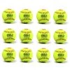 Barnettsports OSS-2 Practice Softball Ball, Soft Touch, Size 12", White, 1 Dozen Balls