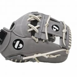Barnettsports Gloves FL-115 Baseball Glove, High Quality, Leather, Infield/outfield 11, Light Gray