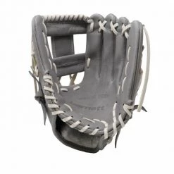 Barnettsports Gloves FL-115 Baseball Glove, High Quality, Leather, Infield/outfield 11, Light Gray