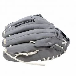 Barnettsports FL-117 Baseball And Softball Glove, Leather, Infield / Fastpitch 11.7, Light Grey