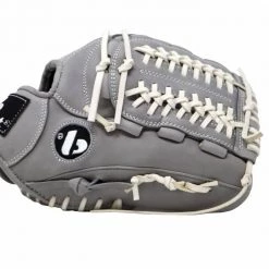 Barnettsports FL-120 Baseball Glove, Leather, Infield/outfield / Pitcher 12, Light Grey