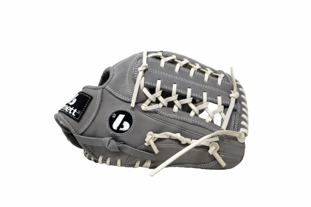 Barnettsports Gloves FL-125 Baseball Glove, Leather, Infield / Outfield / Pitcher, Light Grey 3 Barnettsports Gloves FL-125 Baseball Glove, Leather, Infield / Outfield / Pitcher, Light Grey