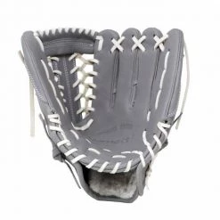 Barnettsports Gloves FL-125 Baseball Glove, Leather, Infield / Outfield / Pitcher, Light Grey